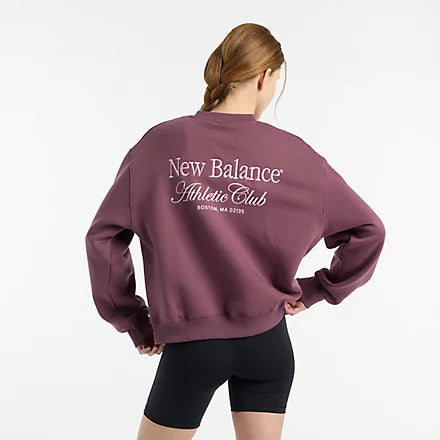 Image of Women's Blouse NEW BALANCE SHIRT ATHLETICS CLUB CREW